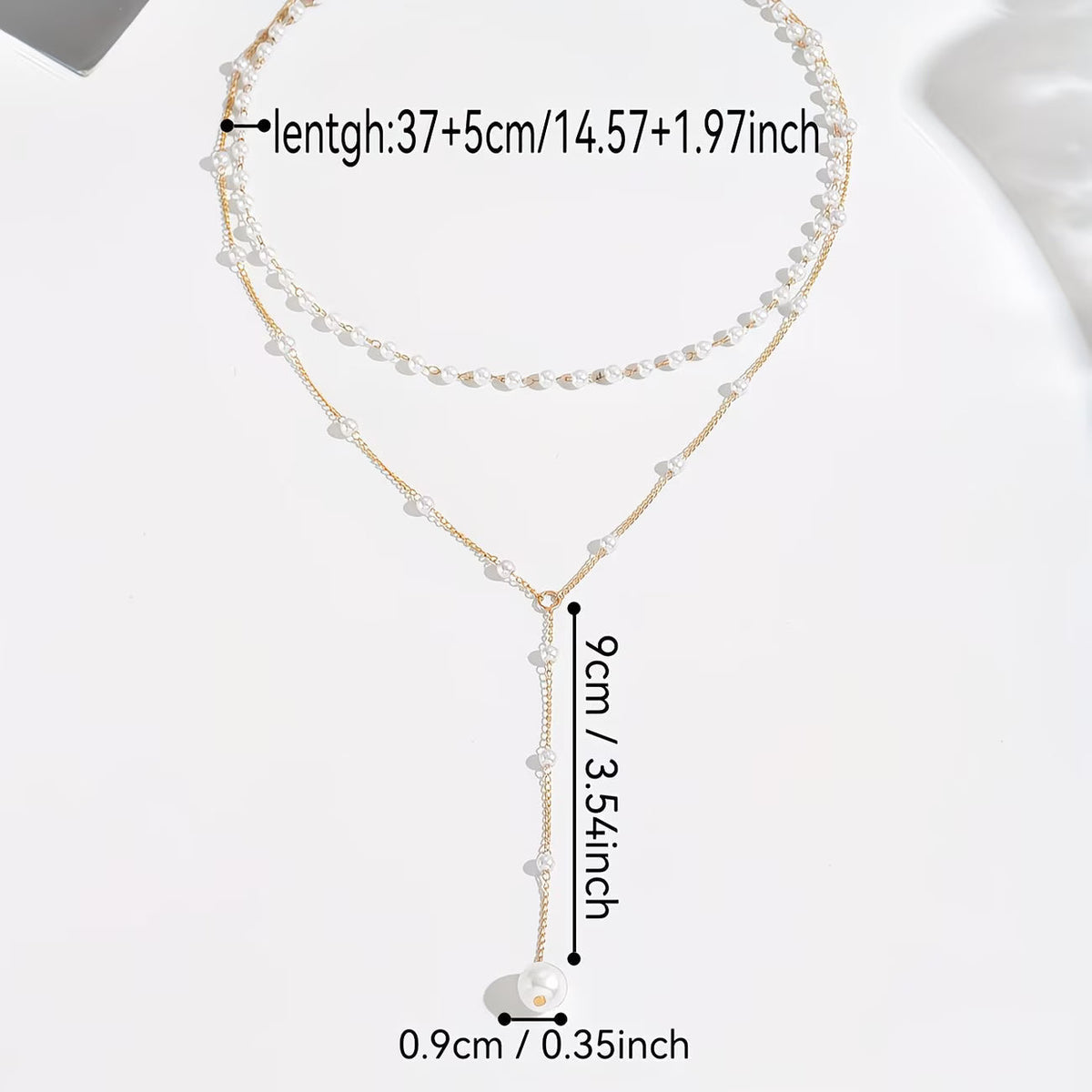 Le Graduated Perle Strand Collier