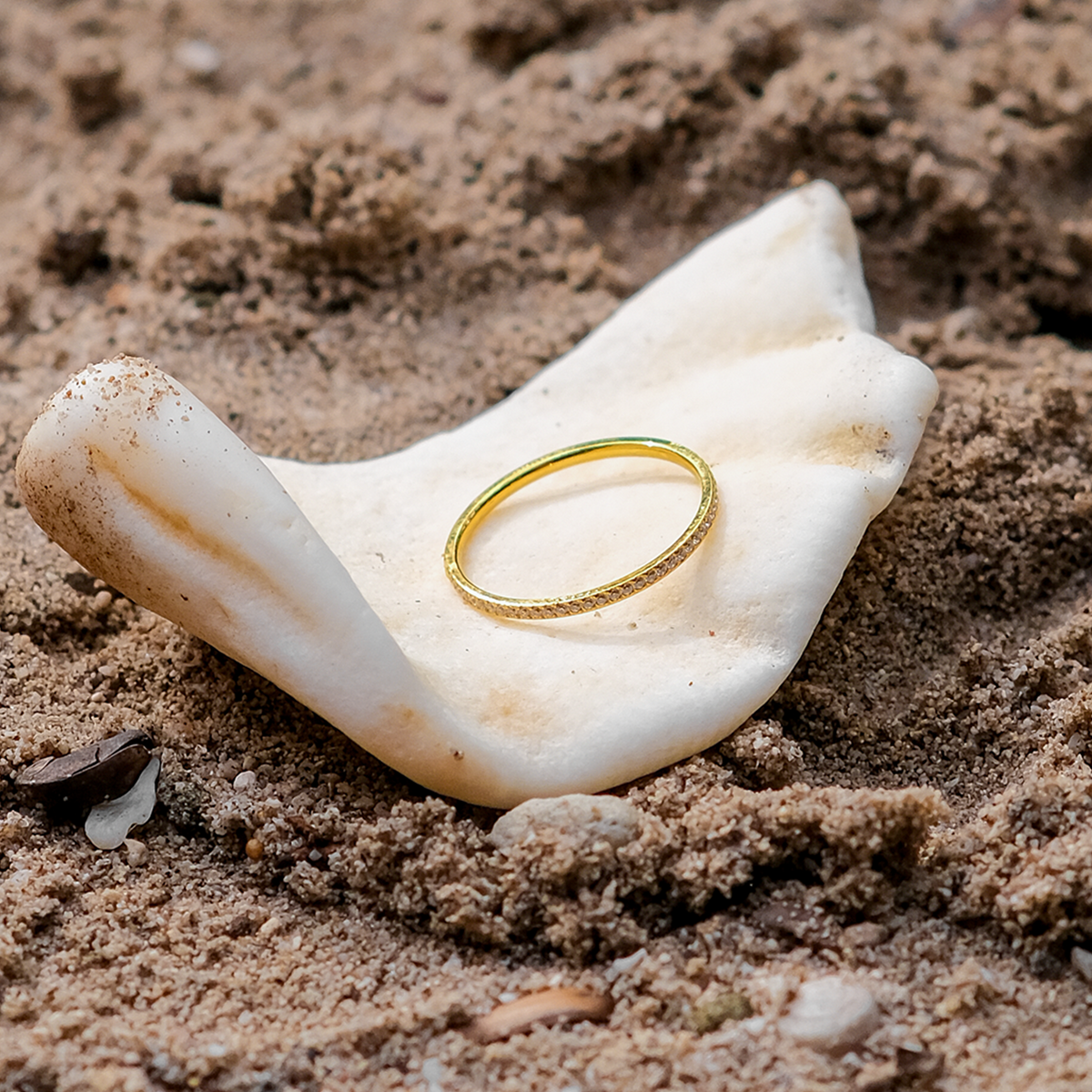 Zarra Paved Or Bague